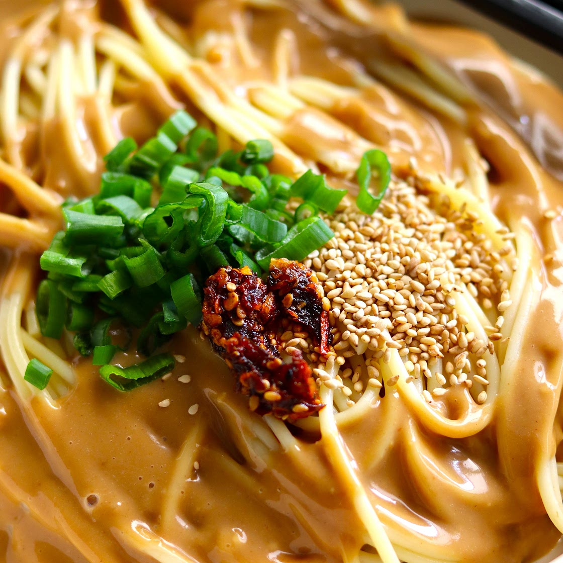 10 minute Sesame Noodles