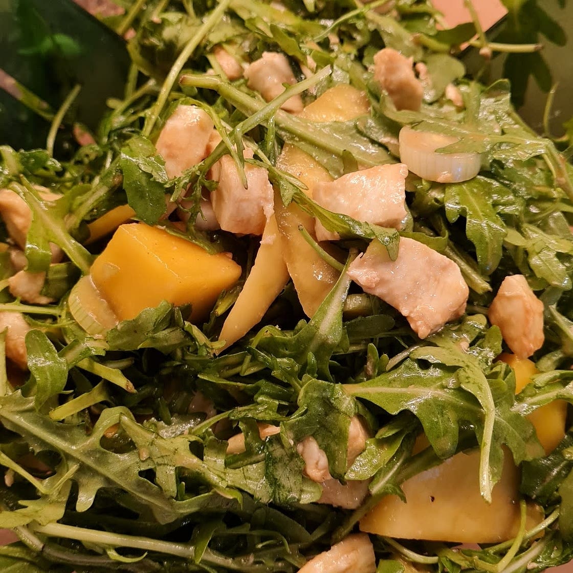 Mango Rucola Salat