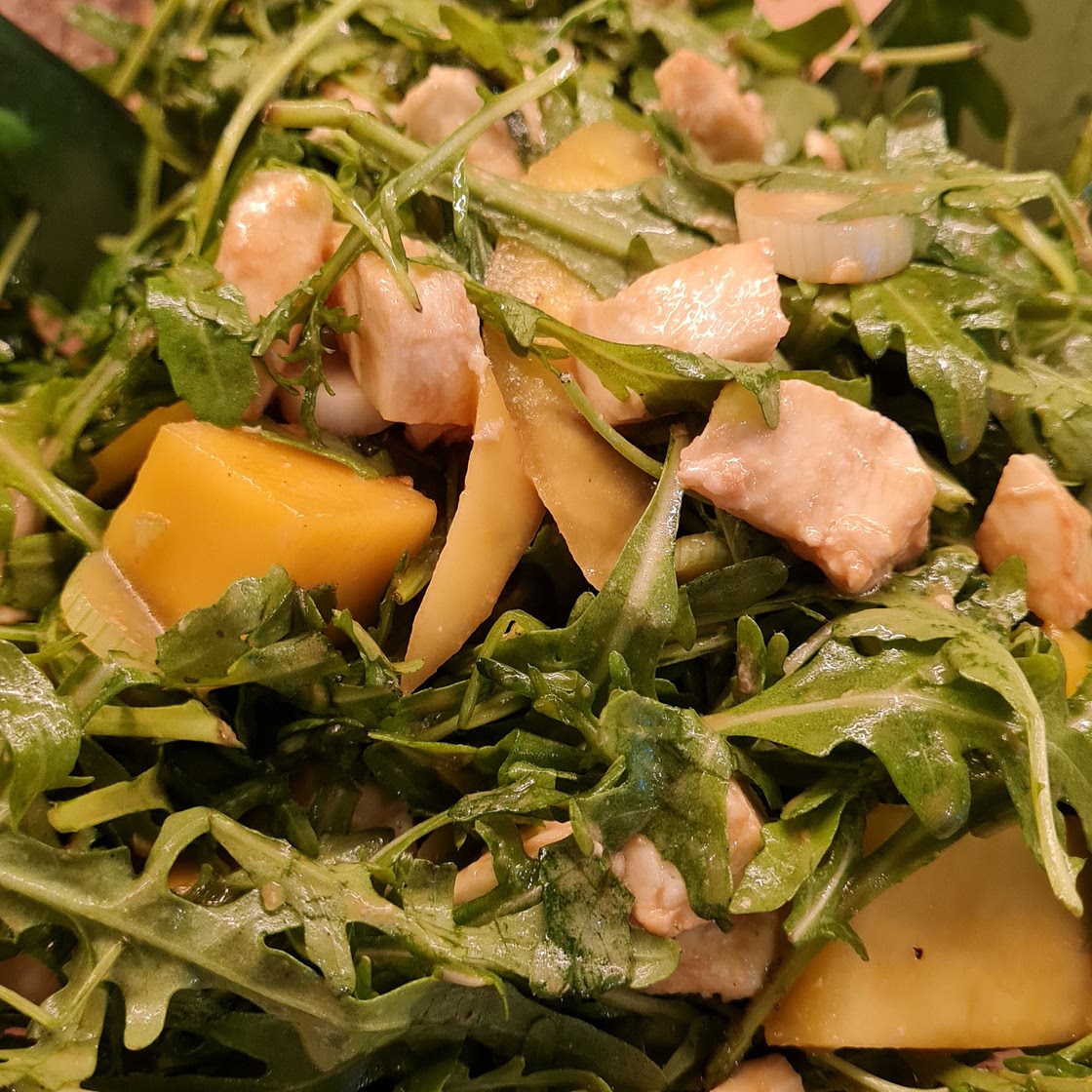 Mango Rucola Salat