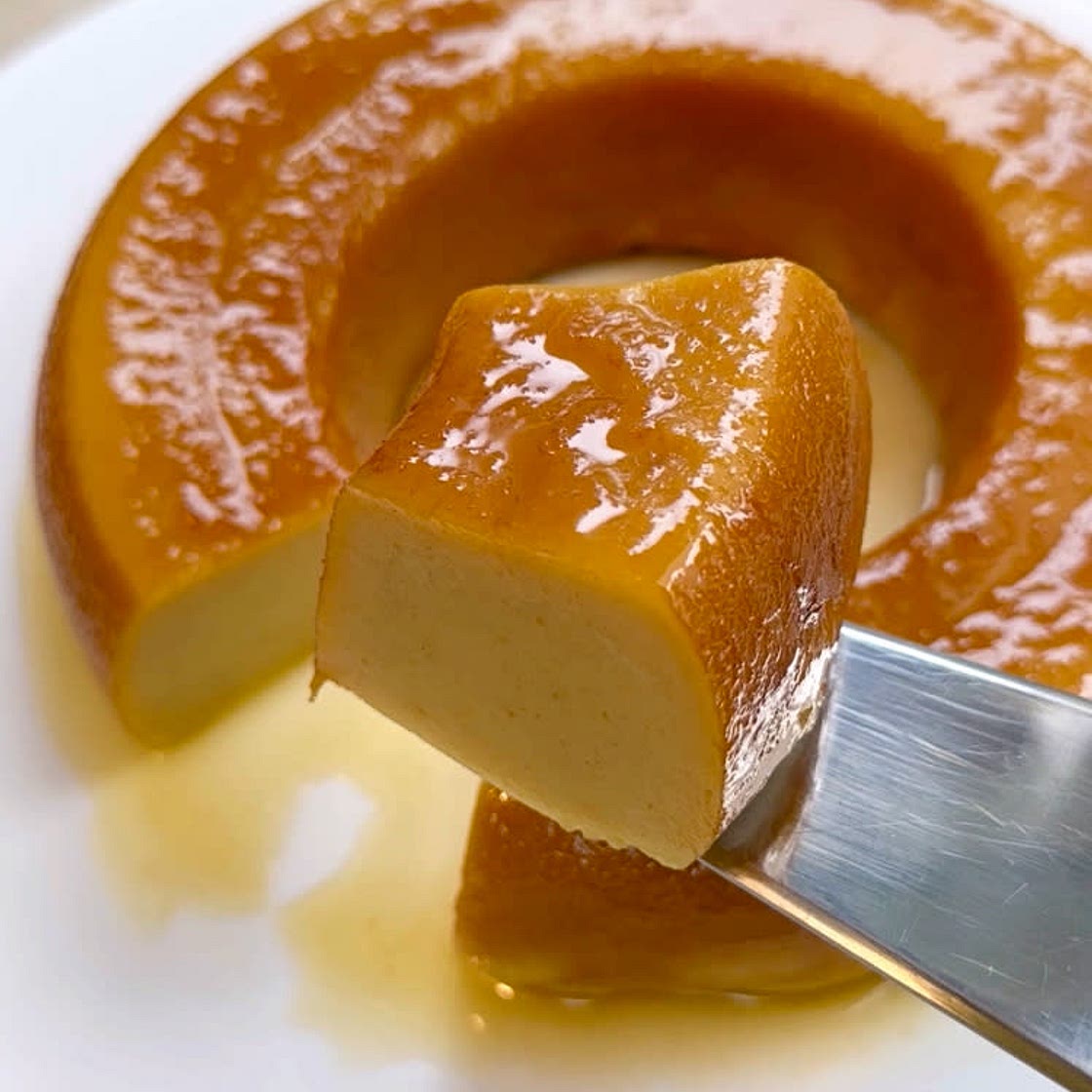 CARAMEL BREAD PUDDING