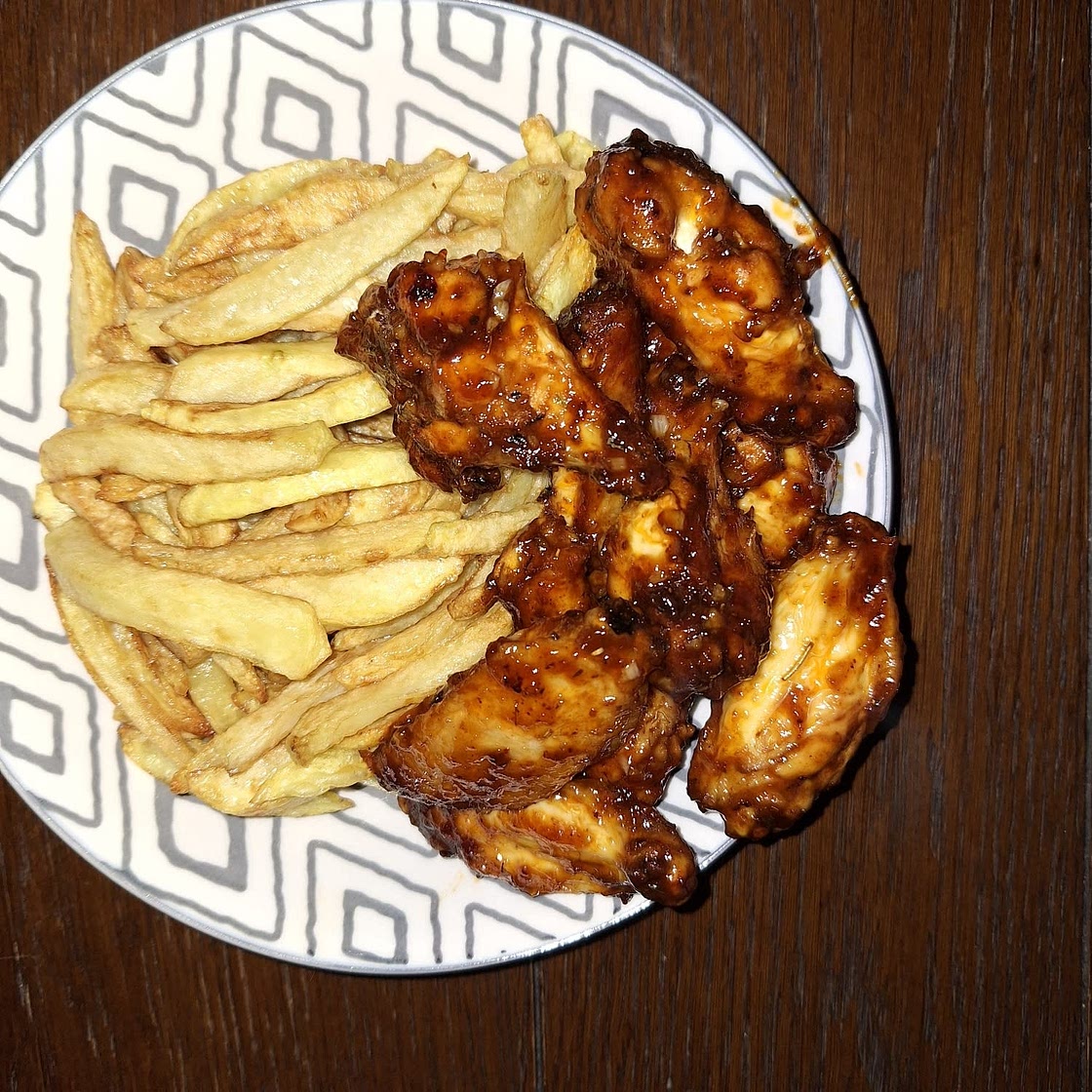 Honey BBQ Chicken Wings