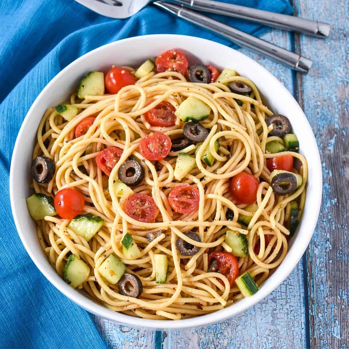 Spaghetti Pasta Salad