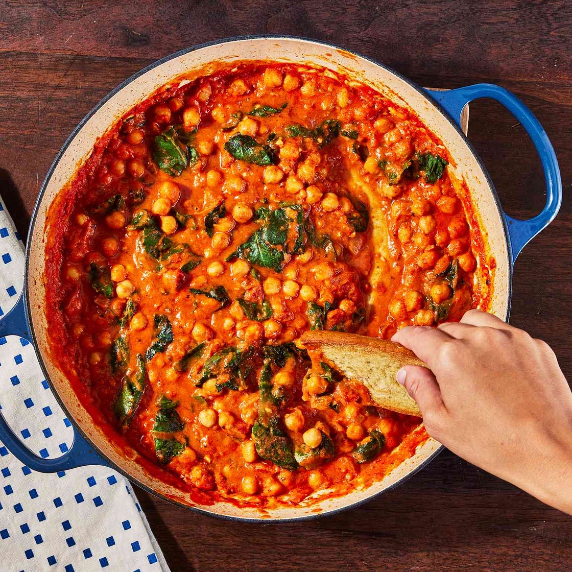 Chickpeas alla Vodka