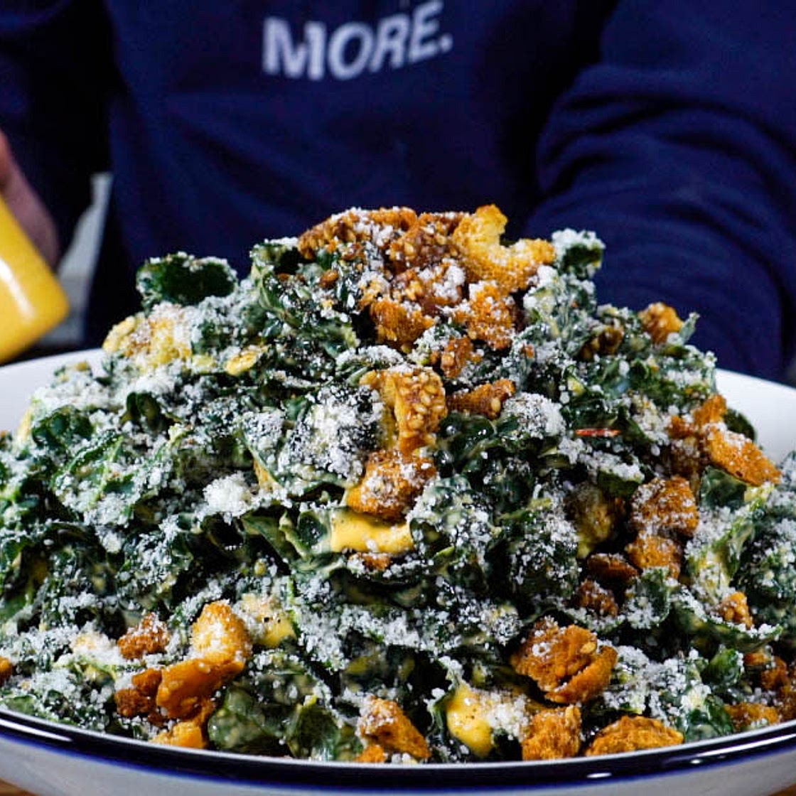Spicy Kale Caesar