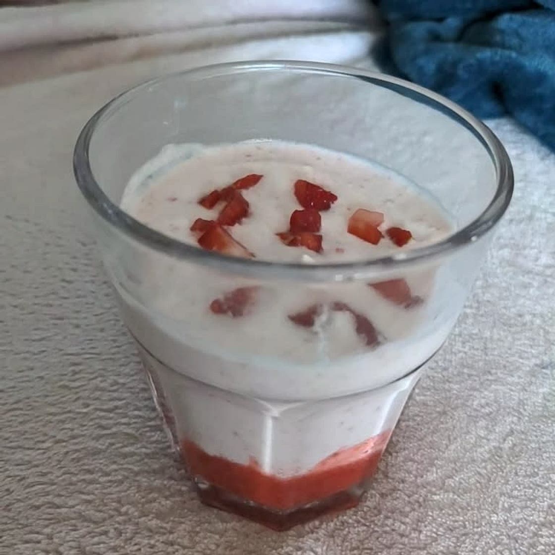 Easy Fresh Strawberry Mousse
