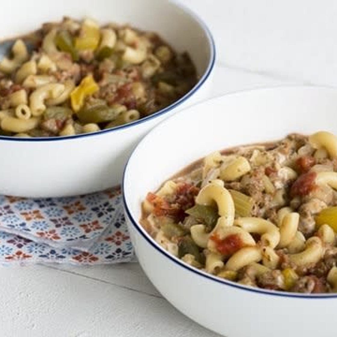 Macaroni « avec pas de viande » Cuisine futée