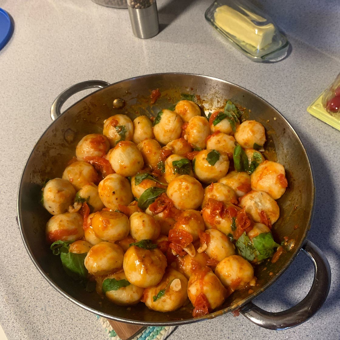 CHEESE STUFFED GNOCCHI