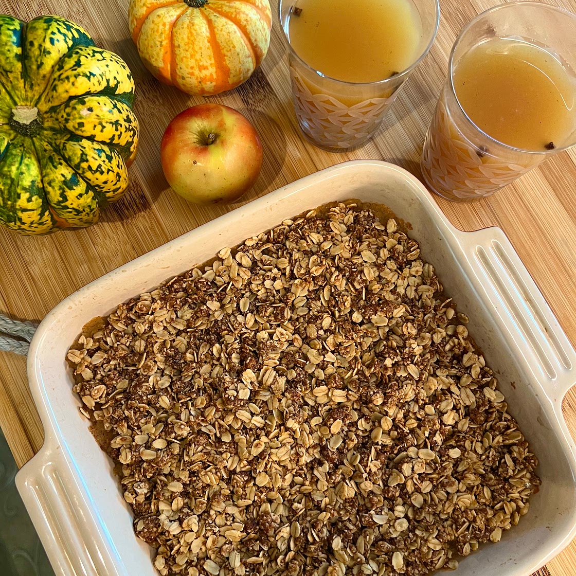 Warm Vegan Apple Crisp Recipe | Gluten-Free & Irresistible!