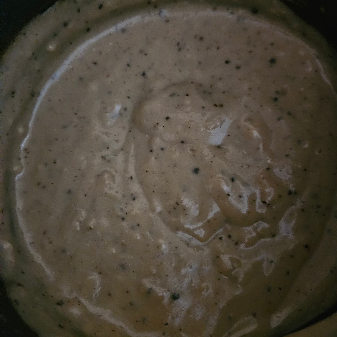 Peppercorn sauce