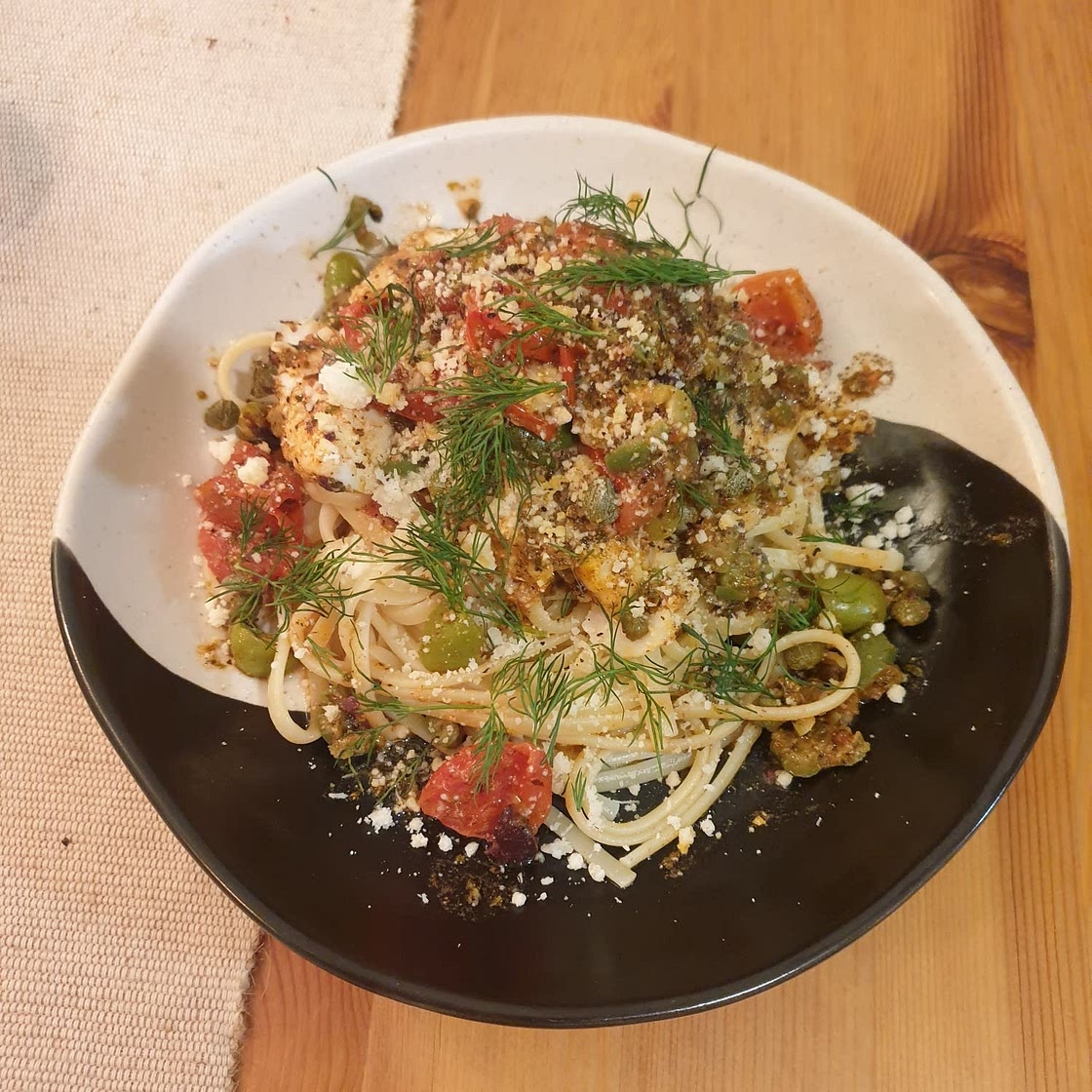 Tomato & Olive Infused Mediterranean Fish