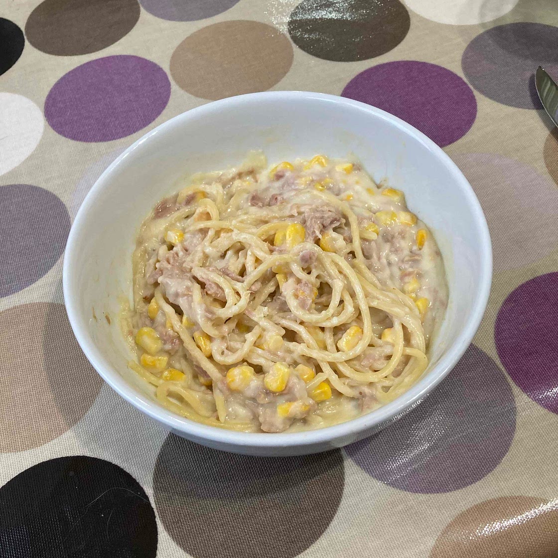 Creamy tuna pasta