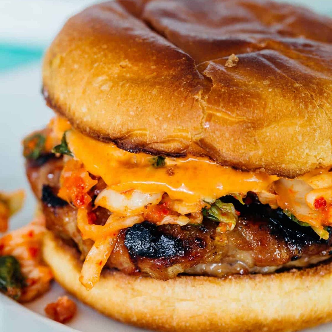 Bulgogi Kimchi Burger