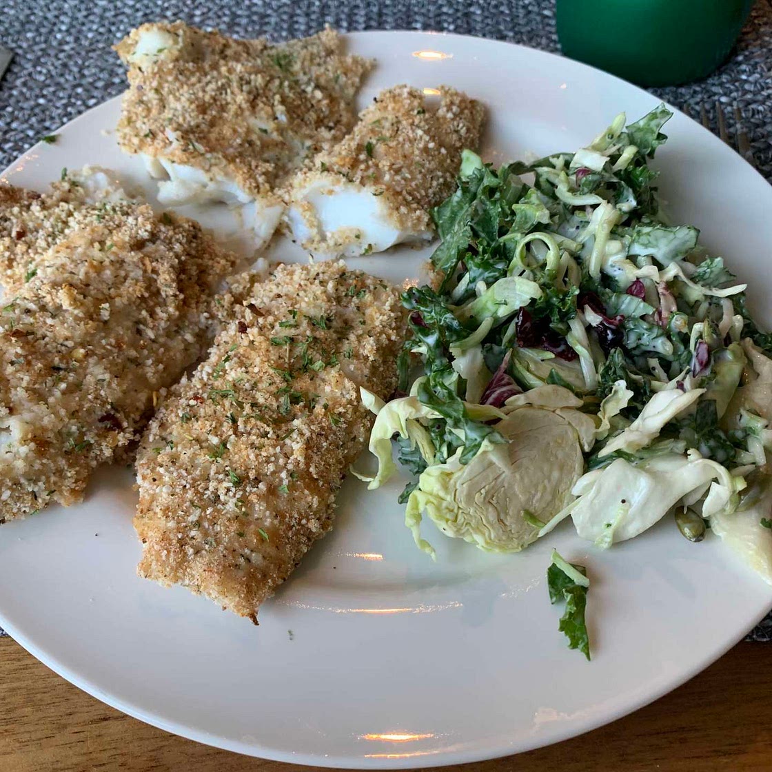 Crispy Oven Baked Tilapia