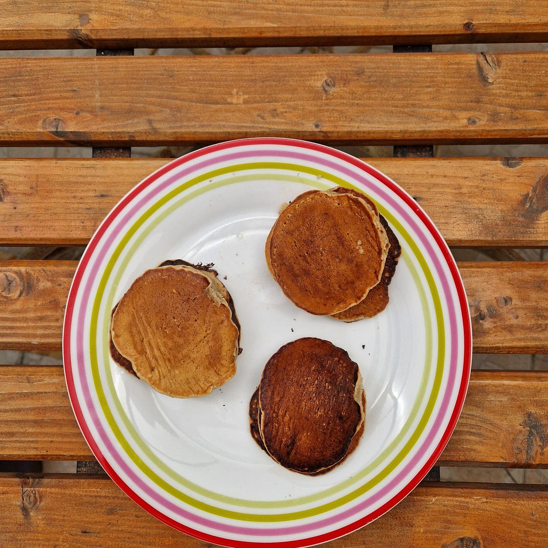 Pancakes banane sans œuf