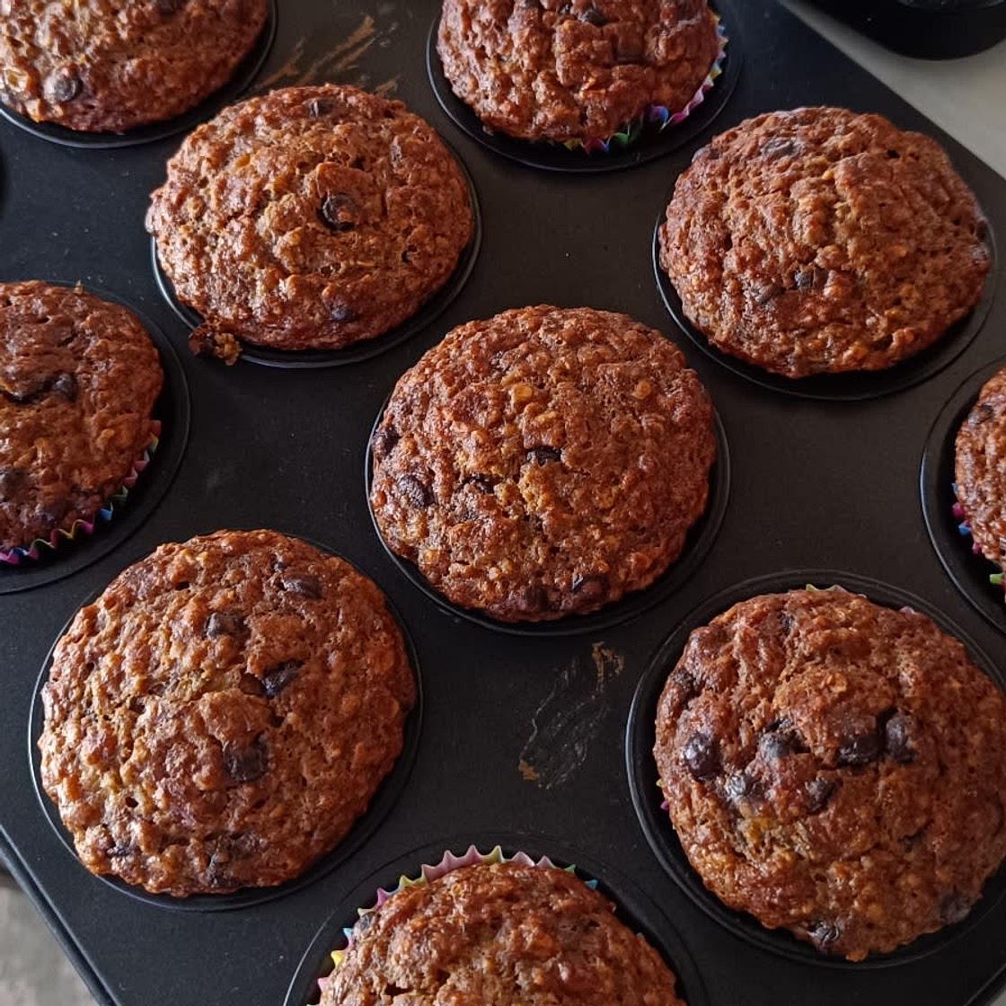 Banana Chocolate Chip Muffins