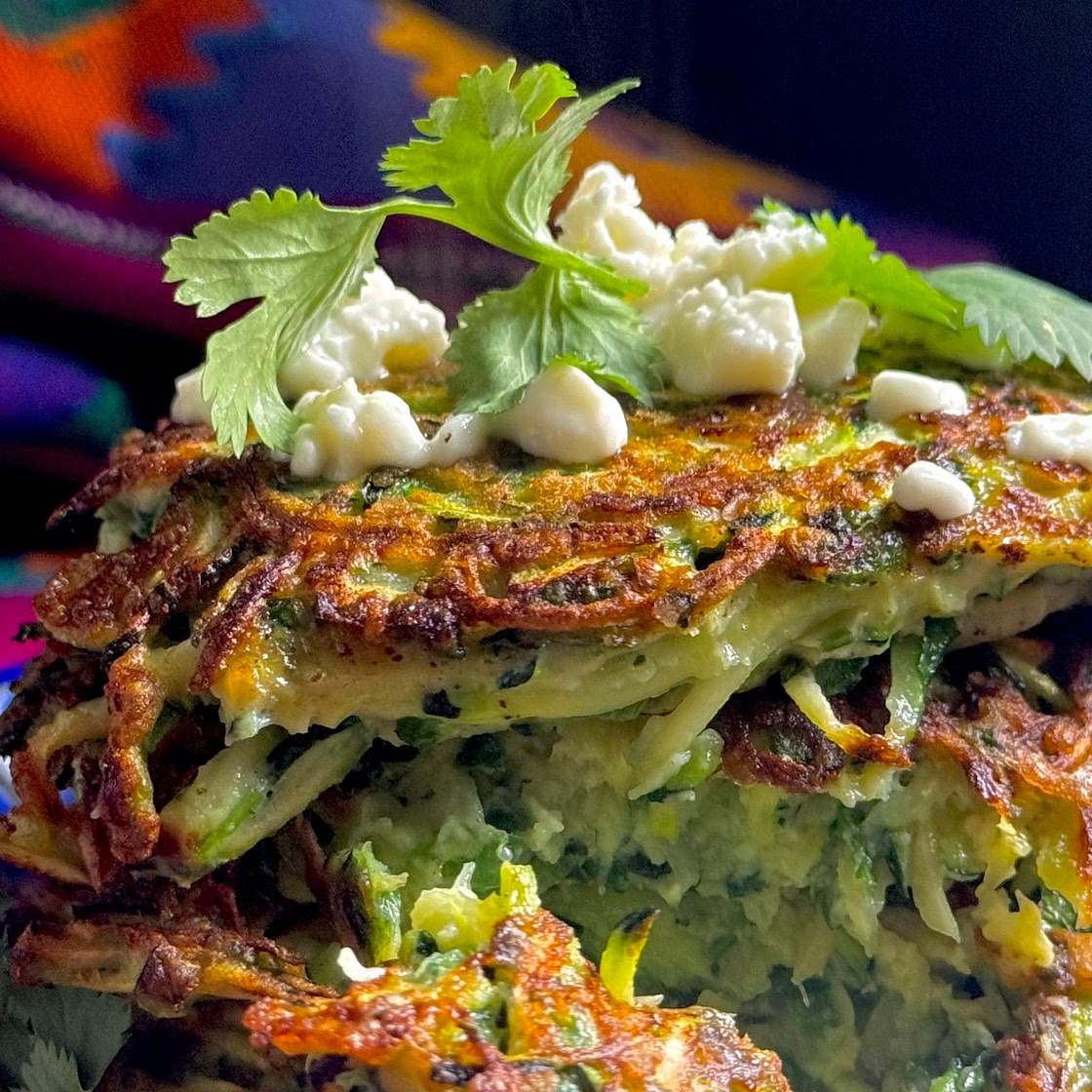 Tex-Mex Zucchini Pancakes
