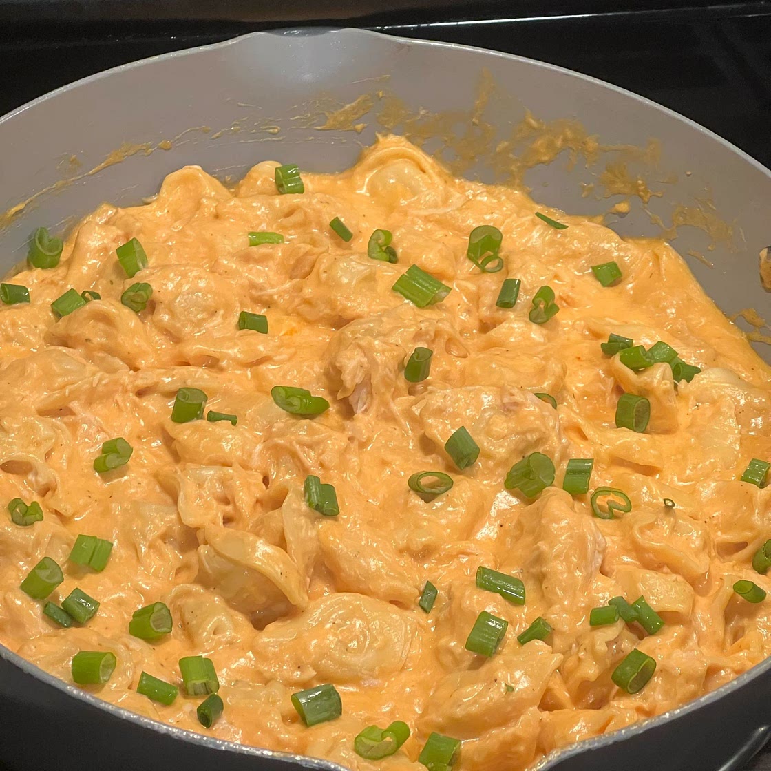 One Pot Buffalo Chicken Tortellini