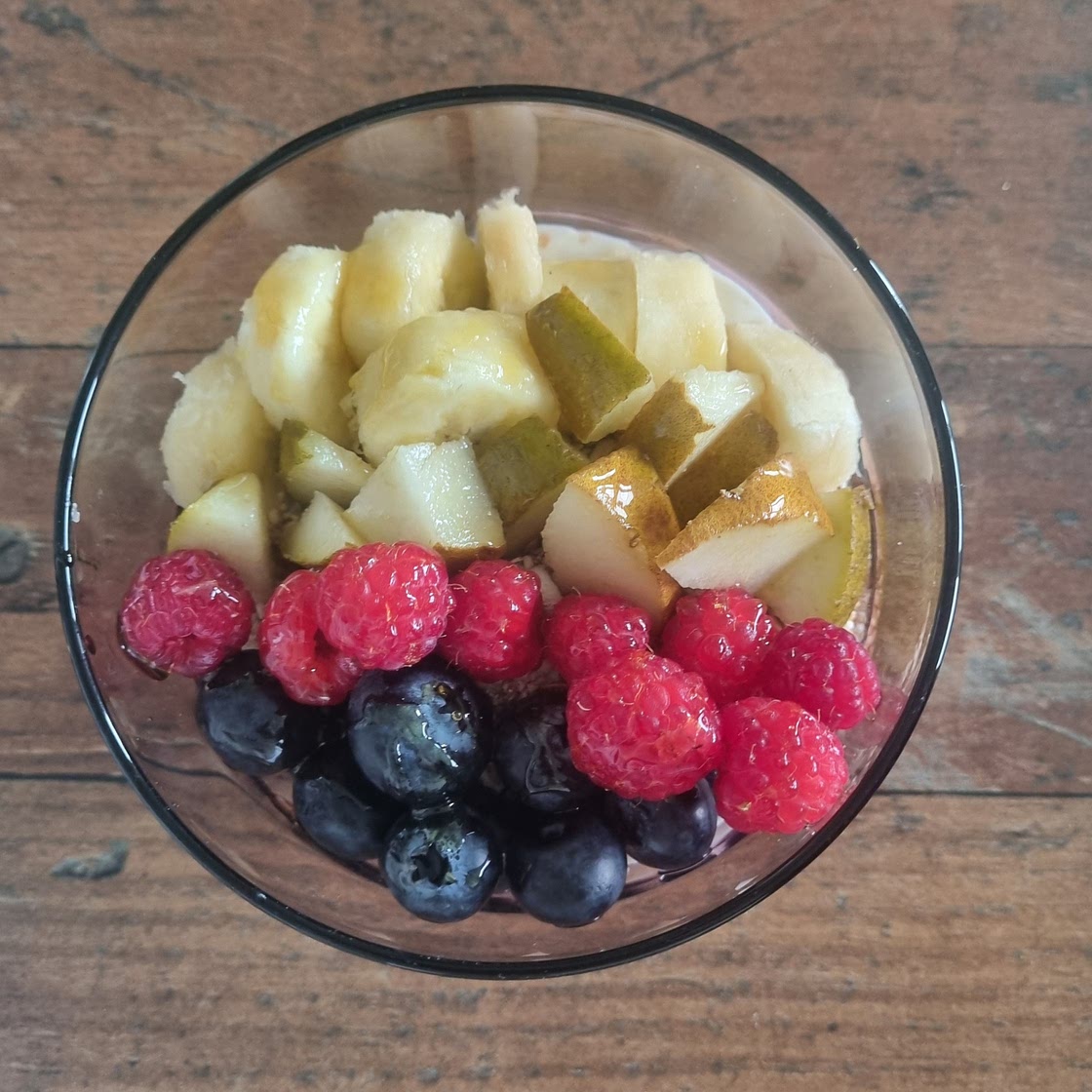Joghurt mit Obst