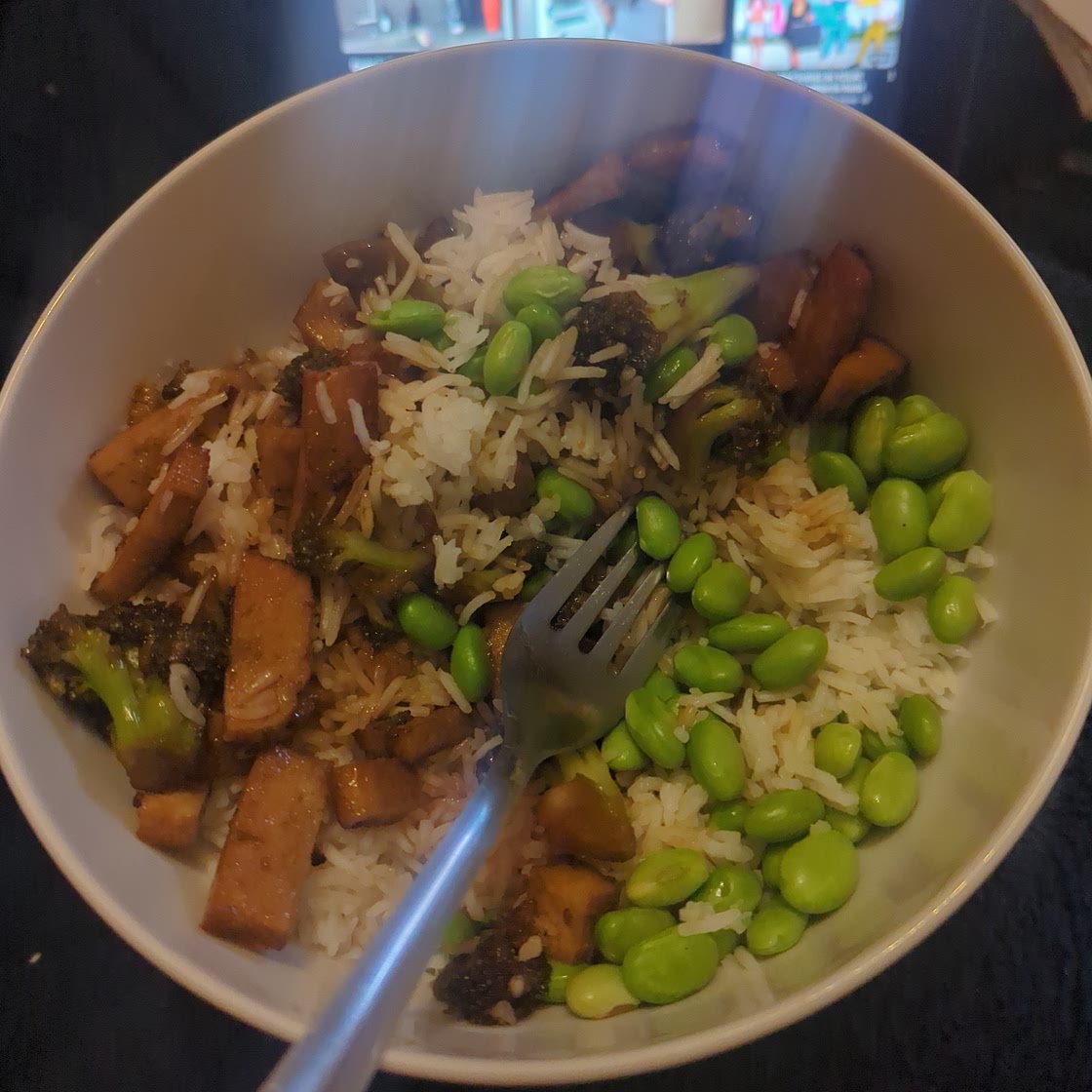 Teriyaki tofu