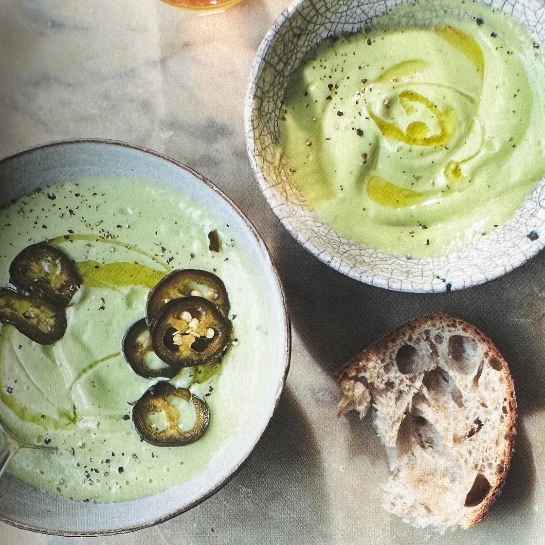 Linda’s Chilled Avocado & Chili Soup