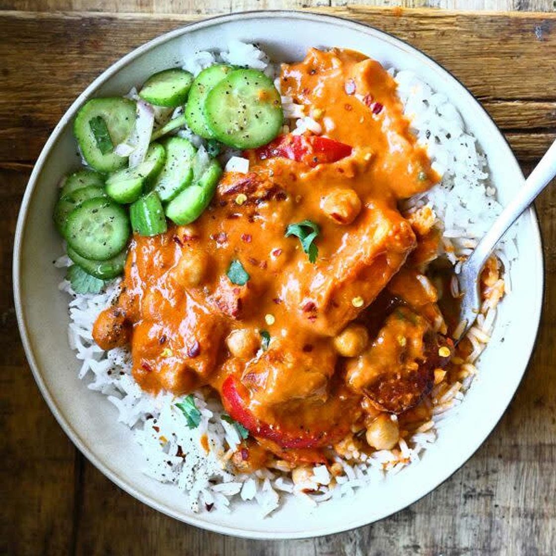 30 Minute Halloumi Curry
