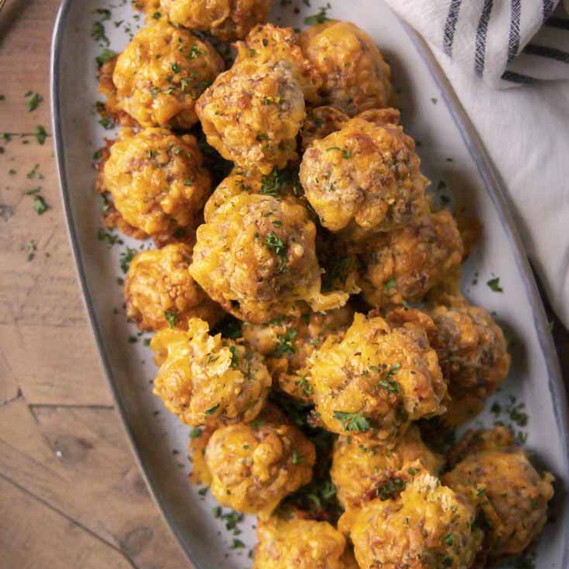 Low Carb Sausage Balls