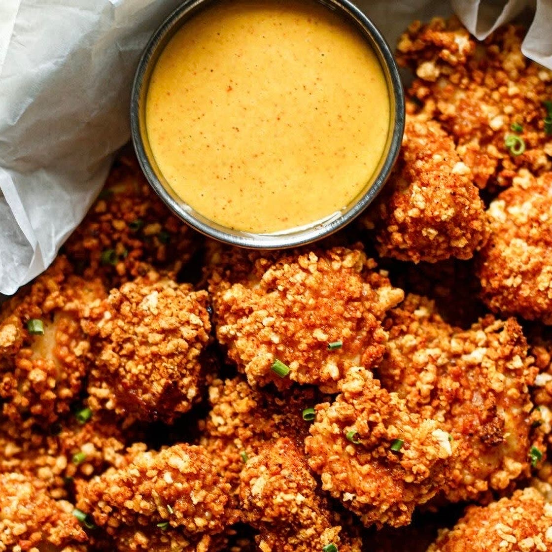 Healthy chicken nuggets 