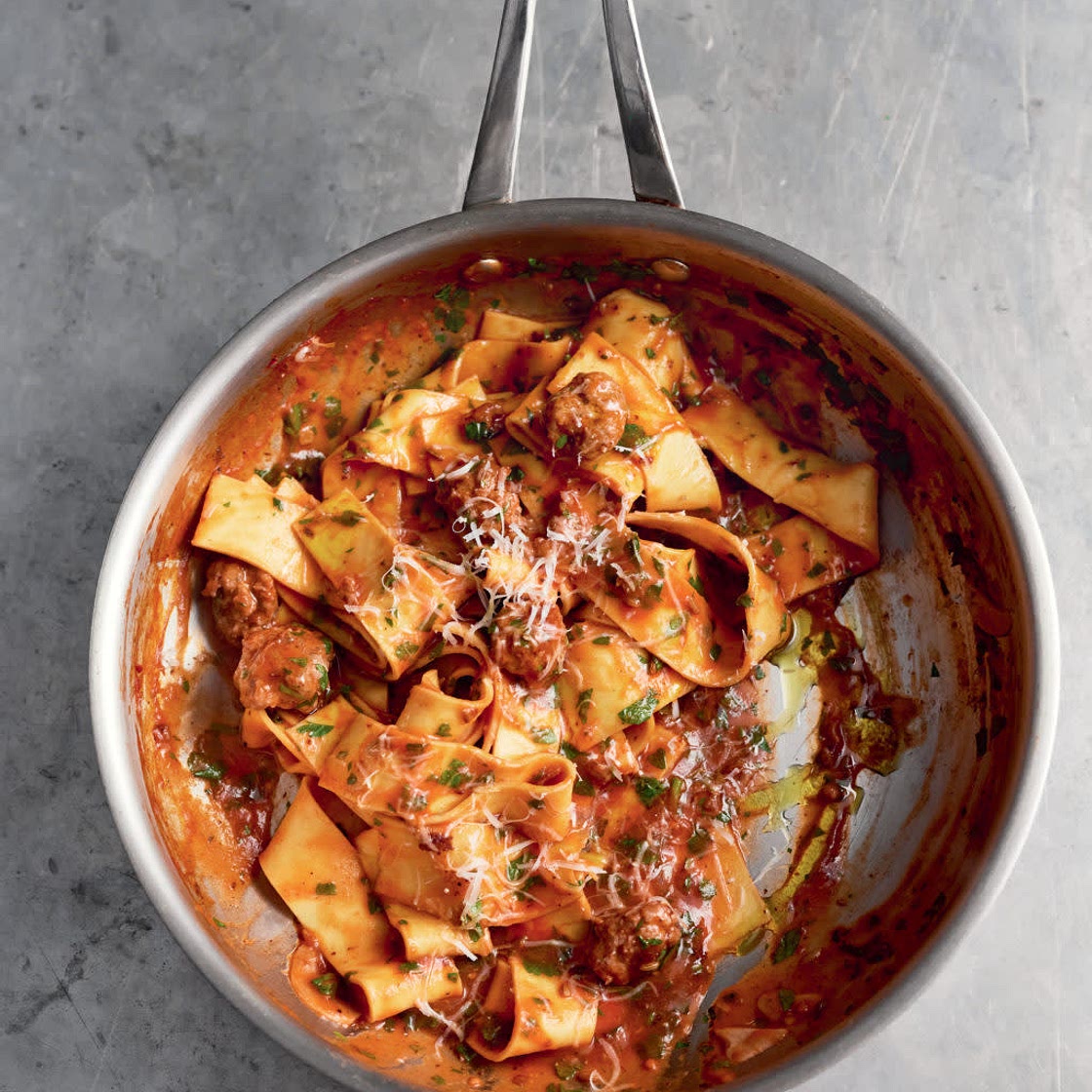 Jamie Oliver’s Sausage Pappardelle