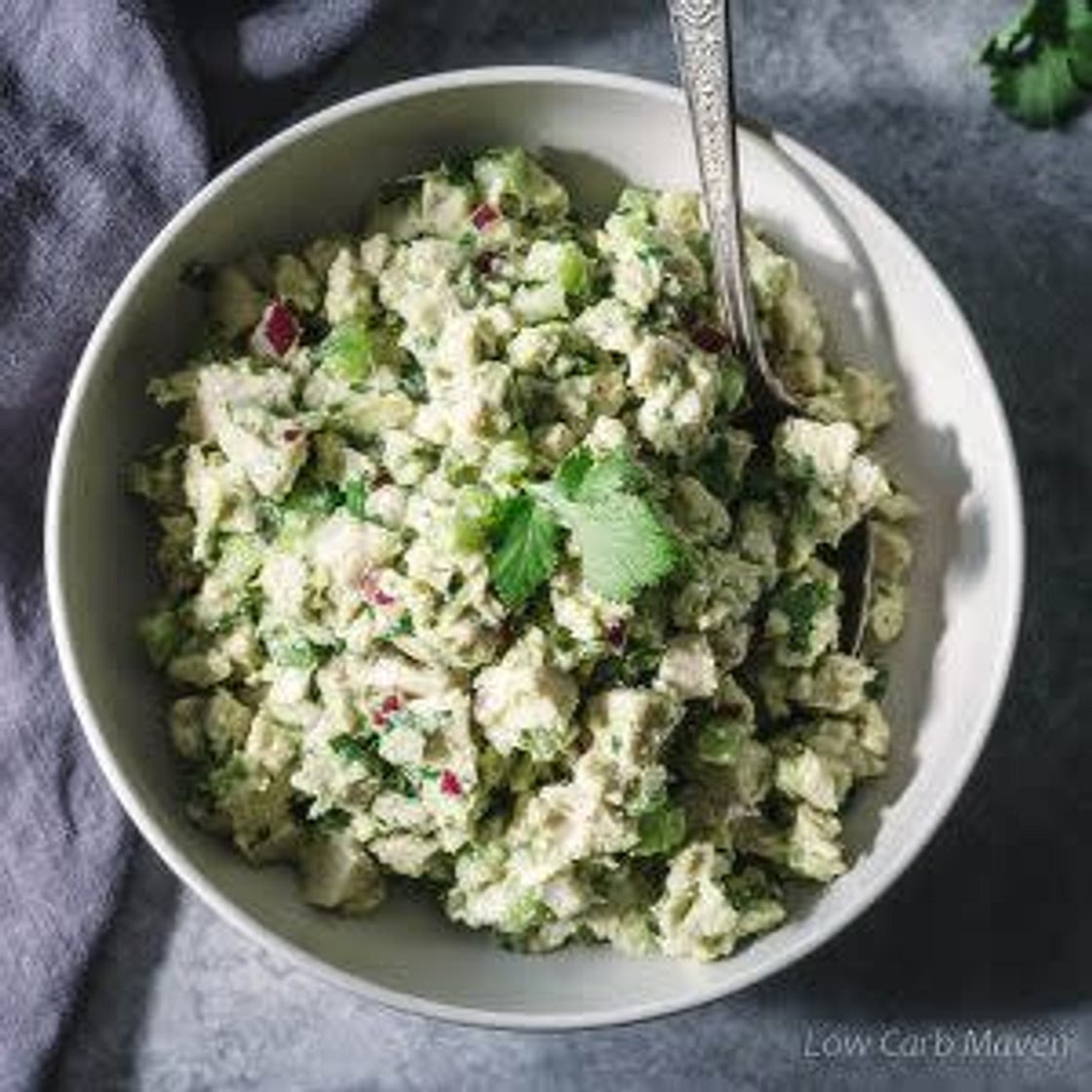 Keto Chicken Avocado Salad