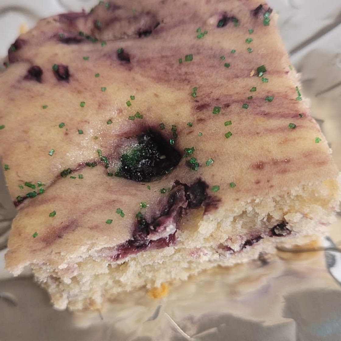 Buttermilk Blueberry Breakfast Cake