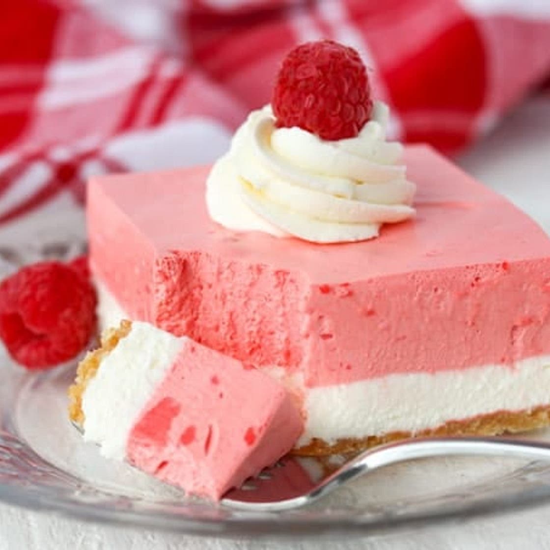 Raspberry Cream Dream Bars