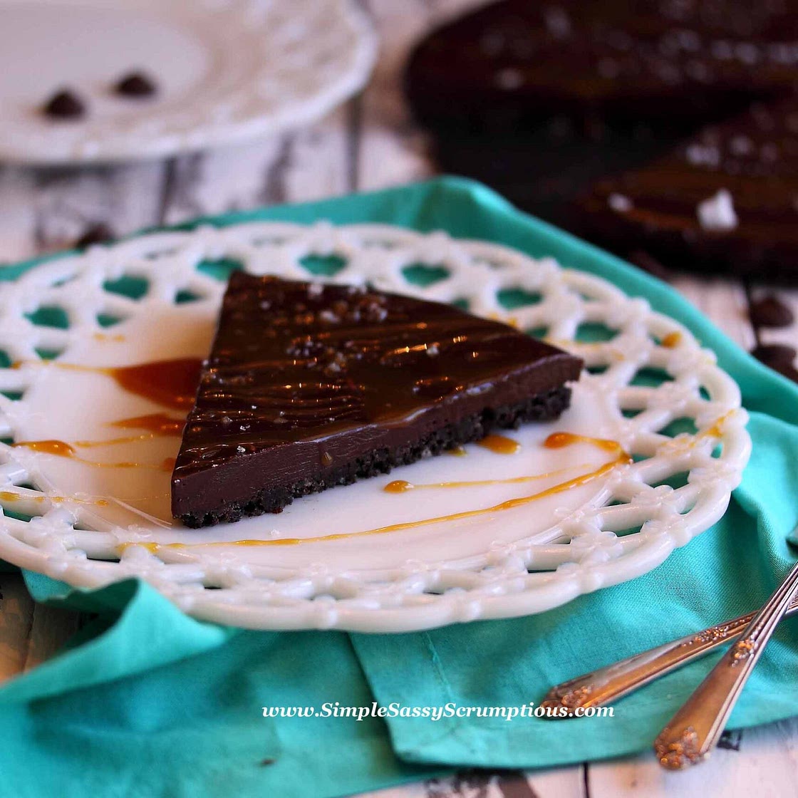 Dark Chocolate Ganache Tart
