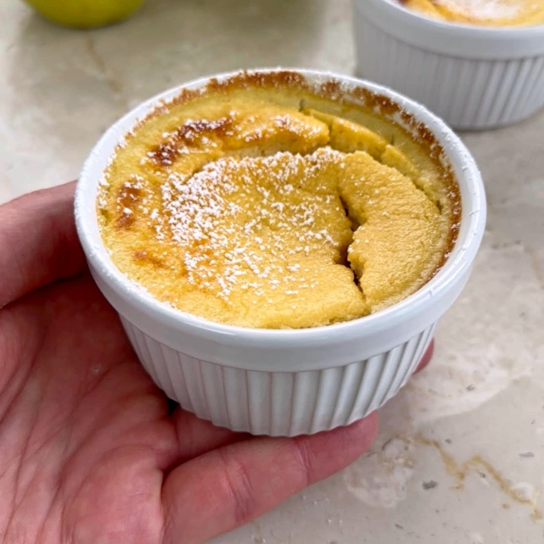 APPLE SOUFFLÉ ( 3 INGREDIENTS)