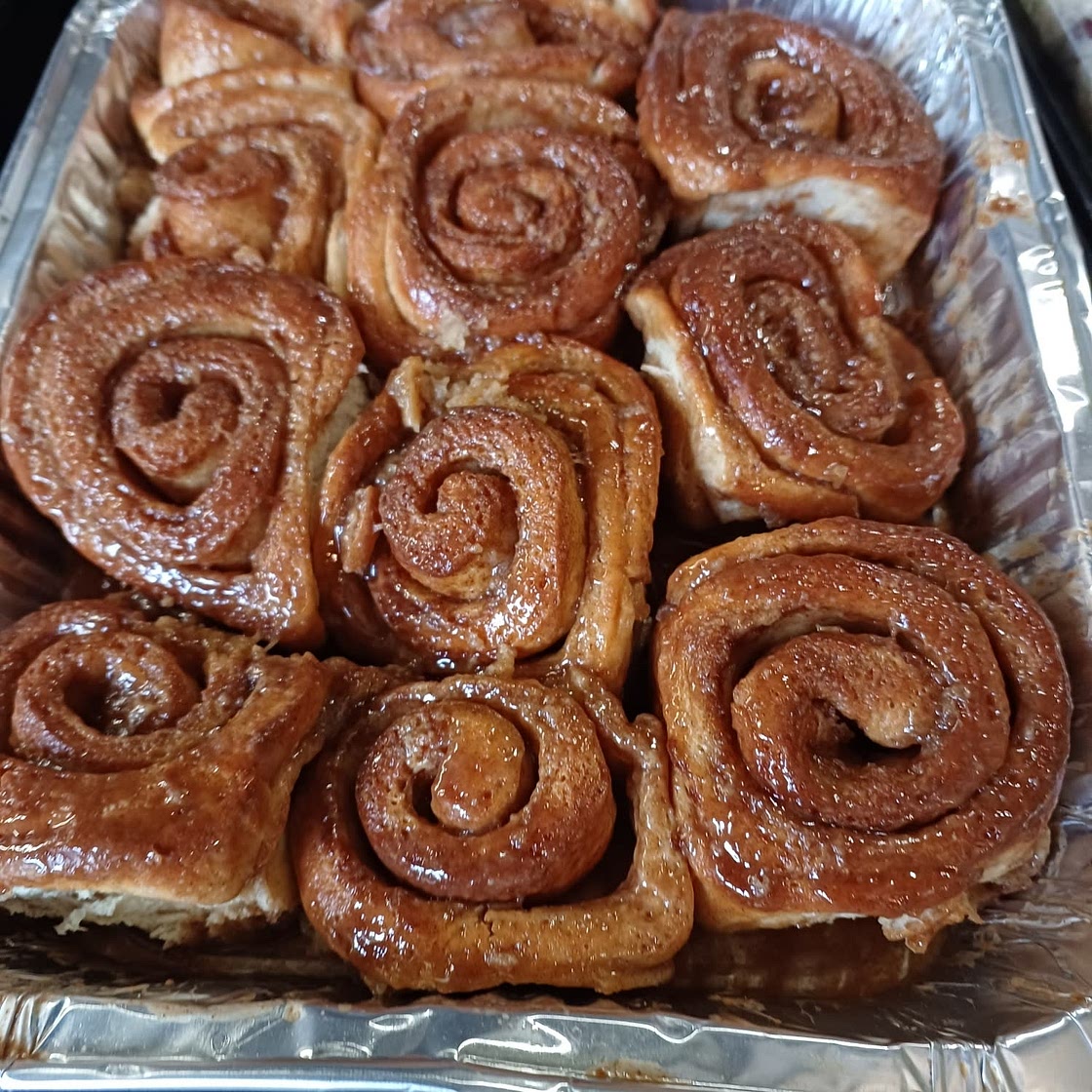 The BEST Sticky Cinnamon Rolls