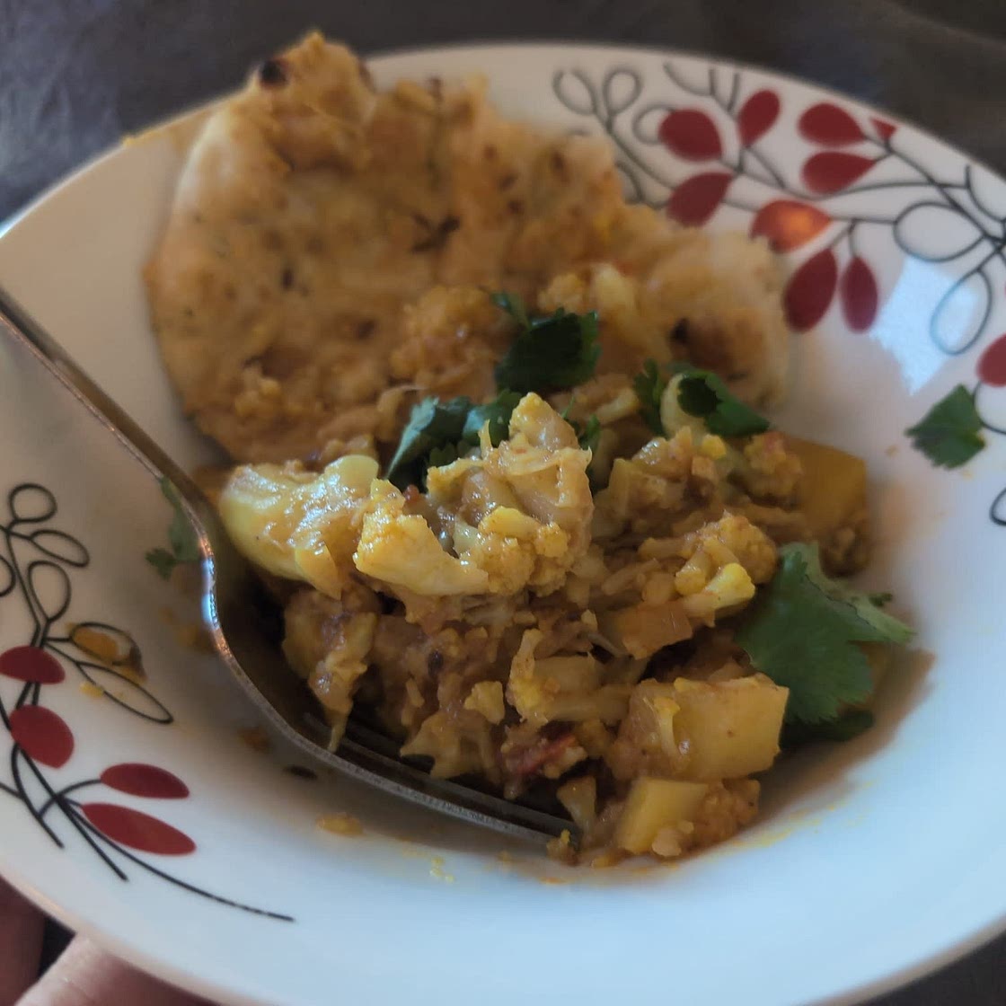 Instant Pot Aloo Gobi / Potato & Cauliflower Stir Fry