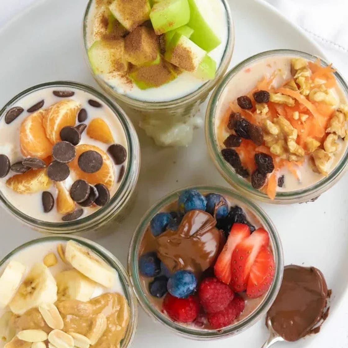 Overnight Oats {3 Ingredients + Topping Ideas}