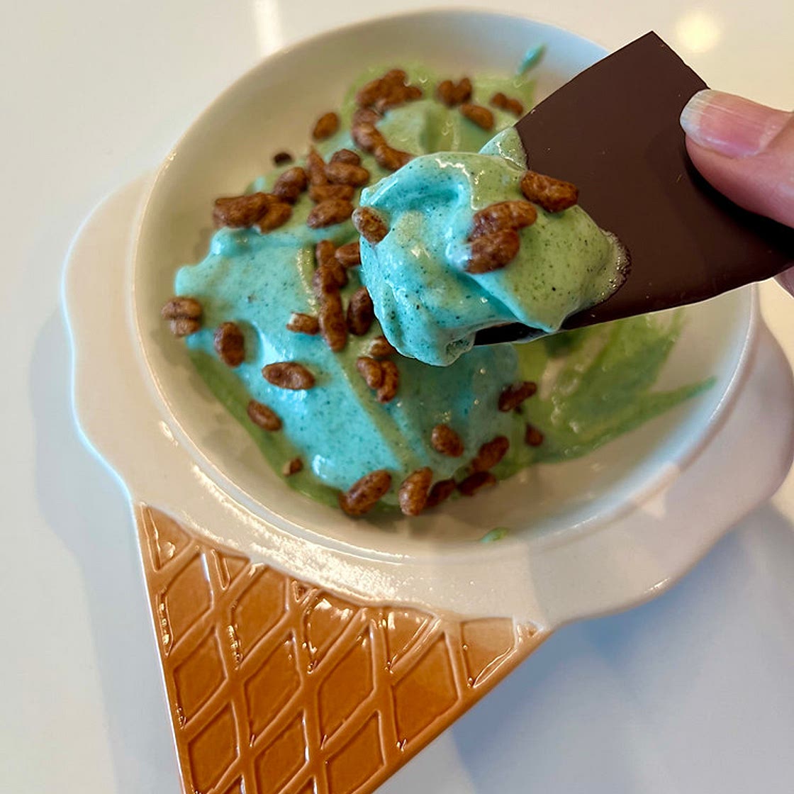 Eco-Friendly Spirulina Nice Cream Recipe for Earth Month 🌿🍦