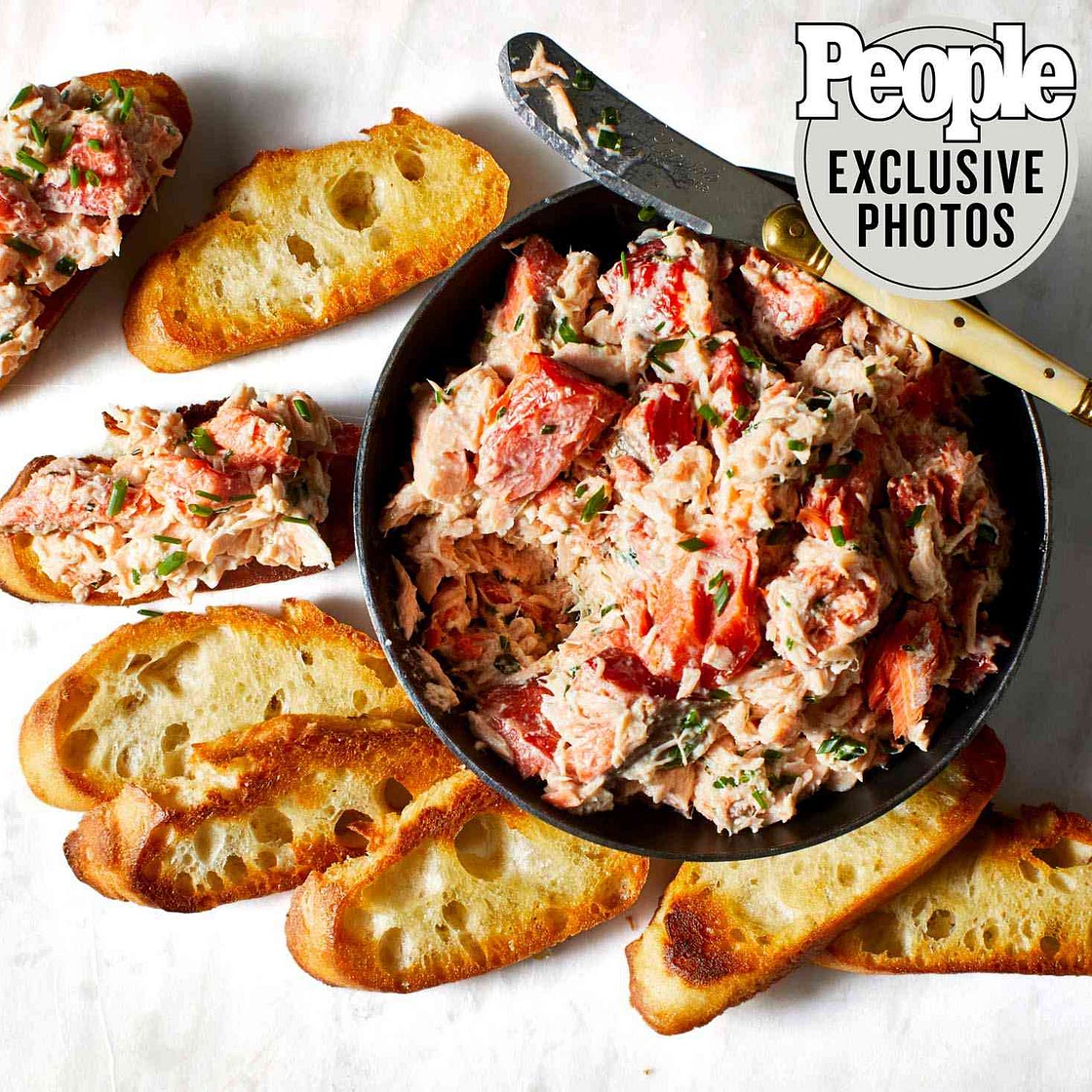Eric Ripert's Smoked Salmon Dip with Chives