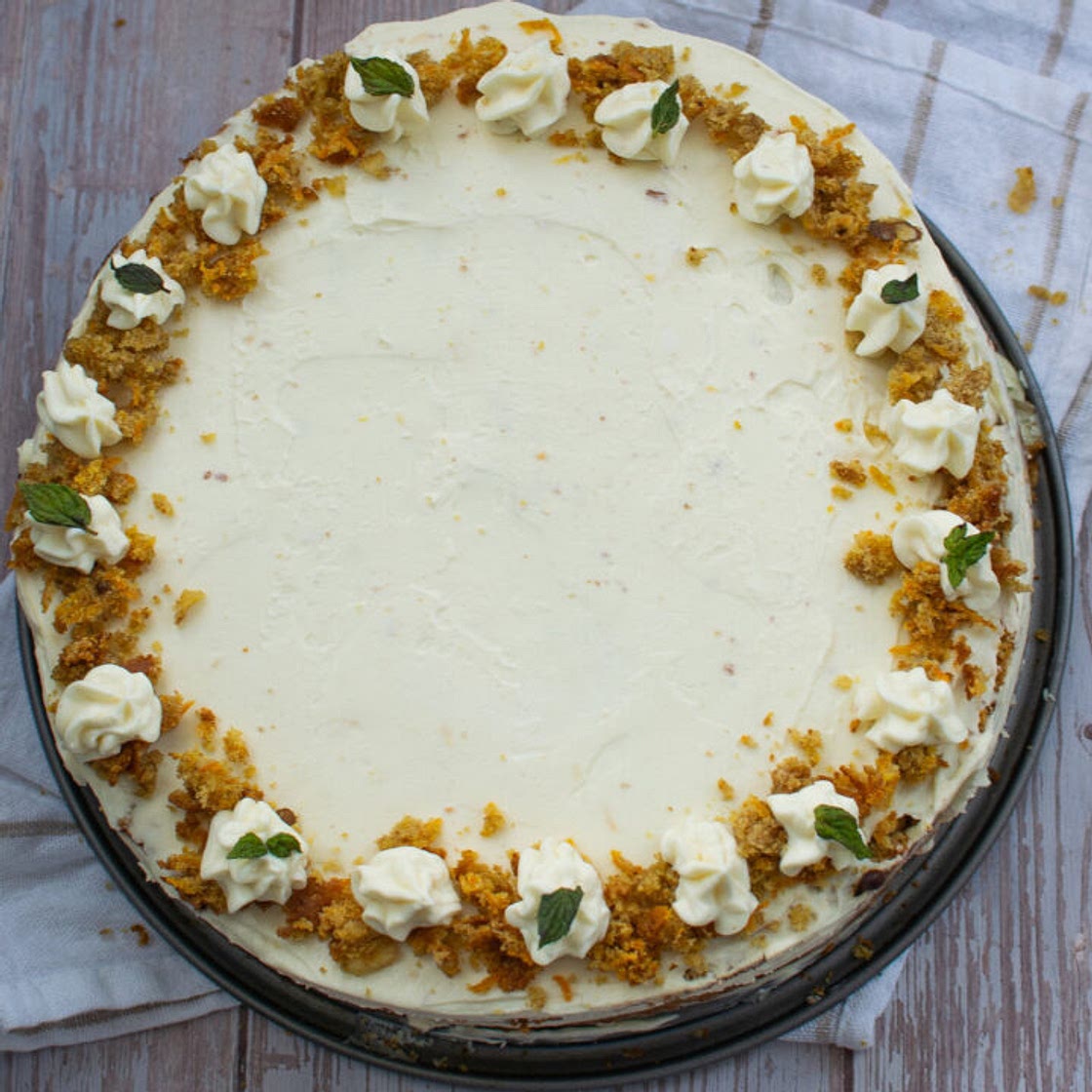 Classic Carrot Cake With Cream Cheese Icing