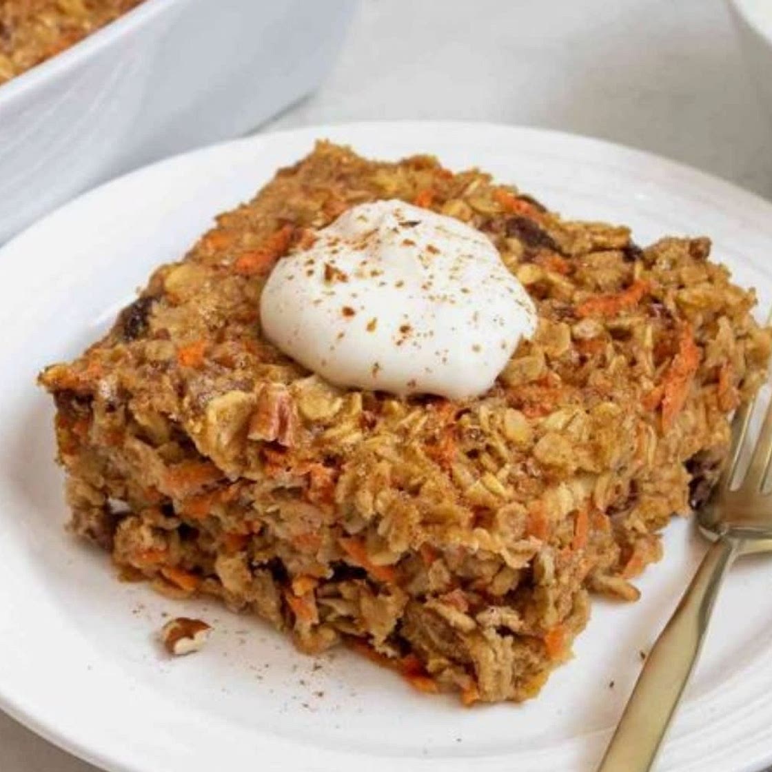 🥕cake baked oats
