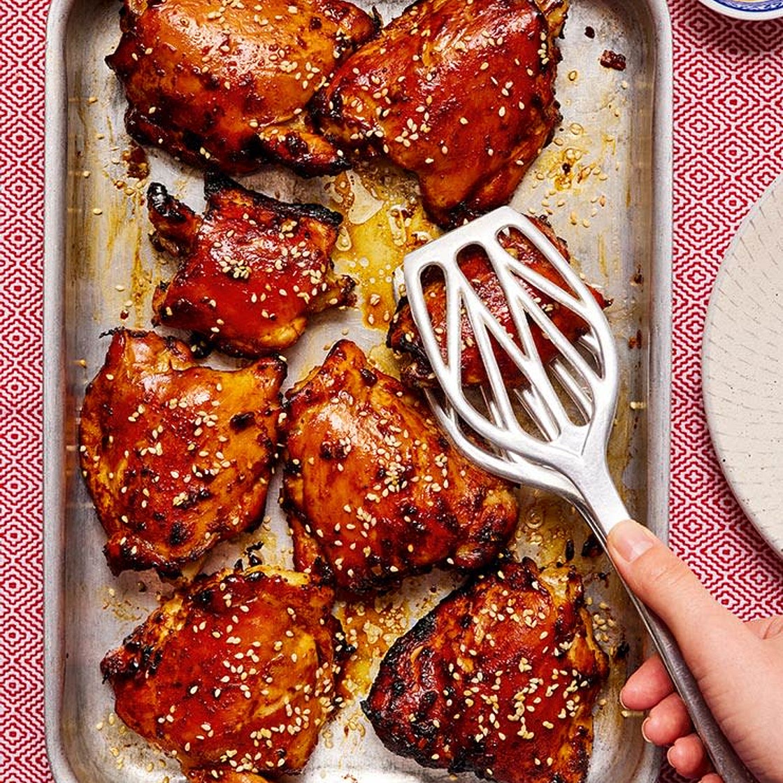 Pinch of Nom - Honey Soy Chicken Thighs