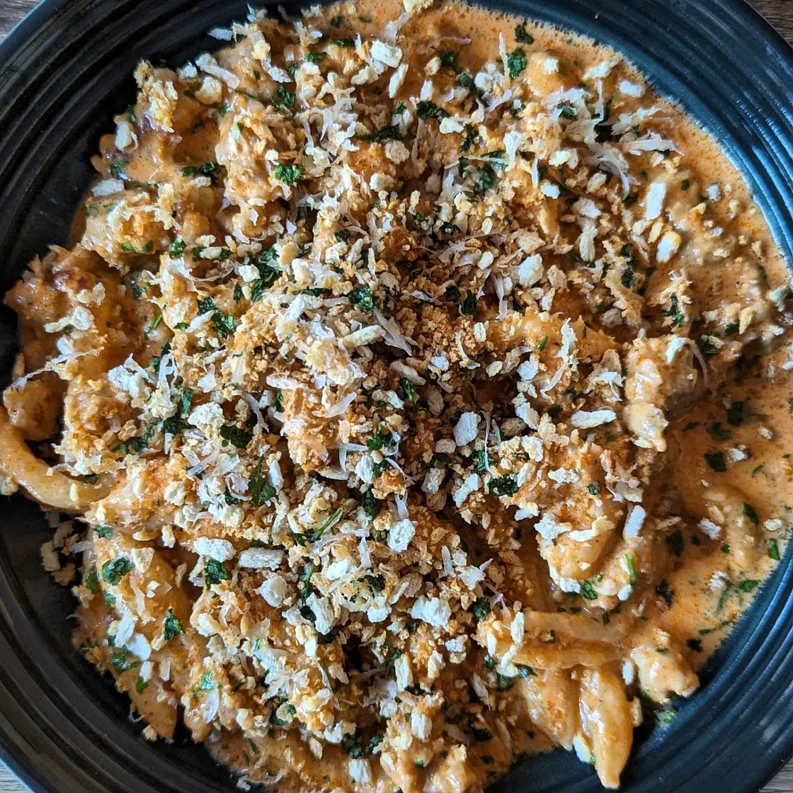 Sausage Gochujang Rigatoni