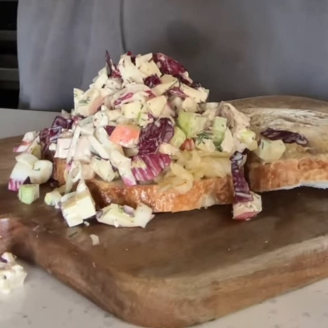 Raddichio Apple Salad