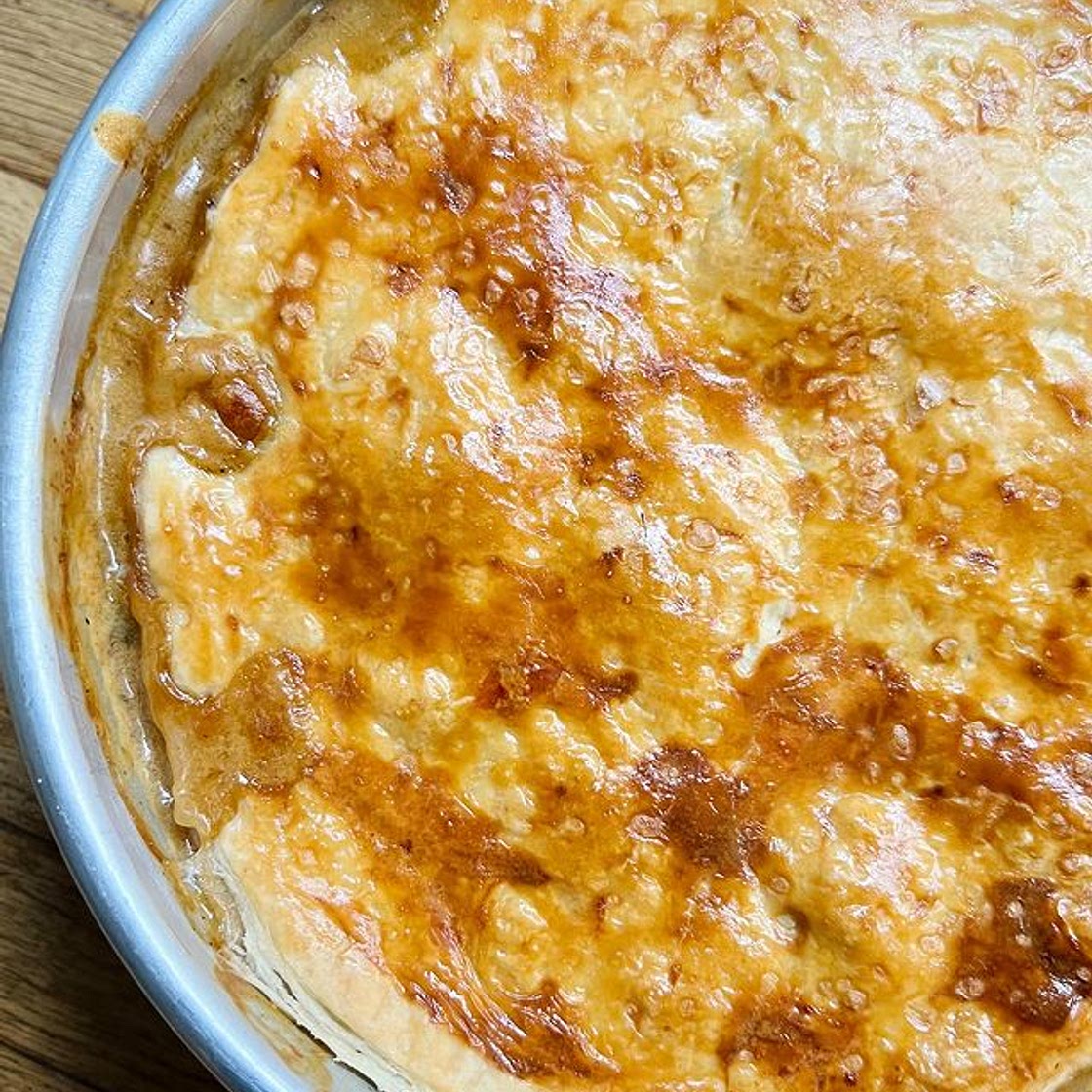 Tourte poulet champignon; champi 🥧
