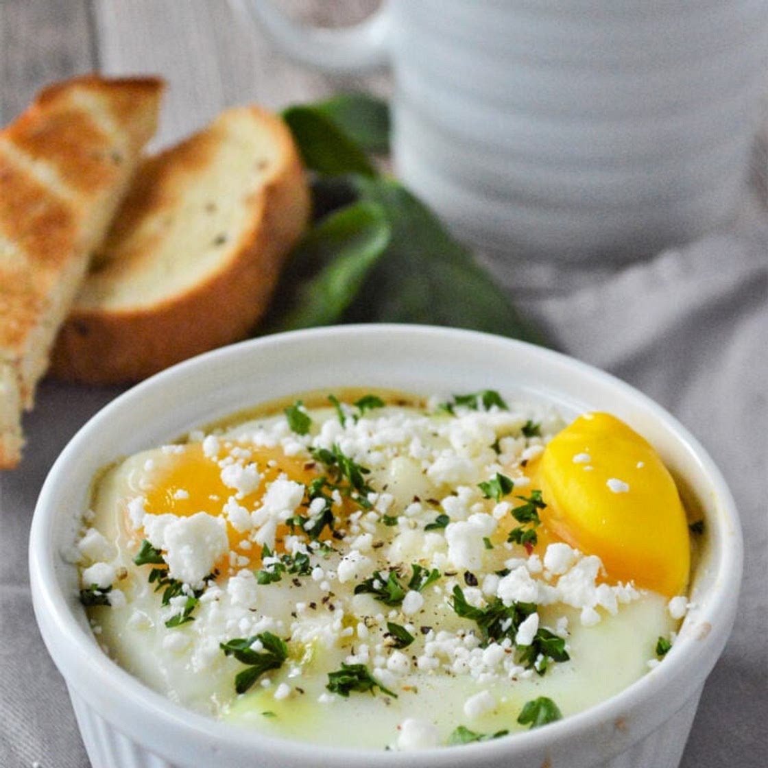 Greek Baked Eggs