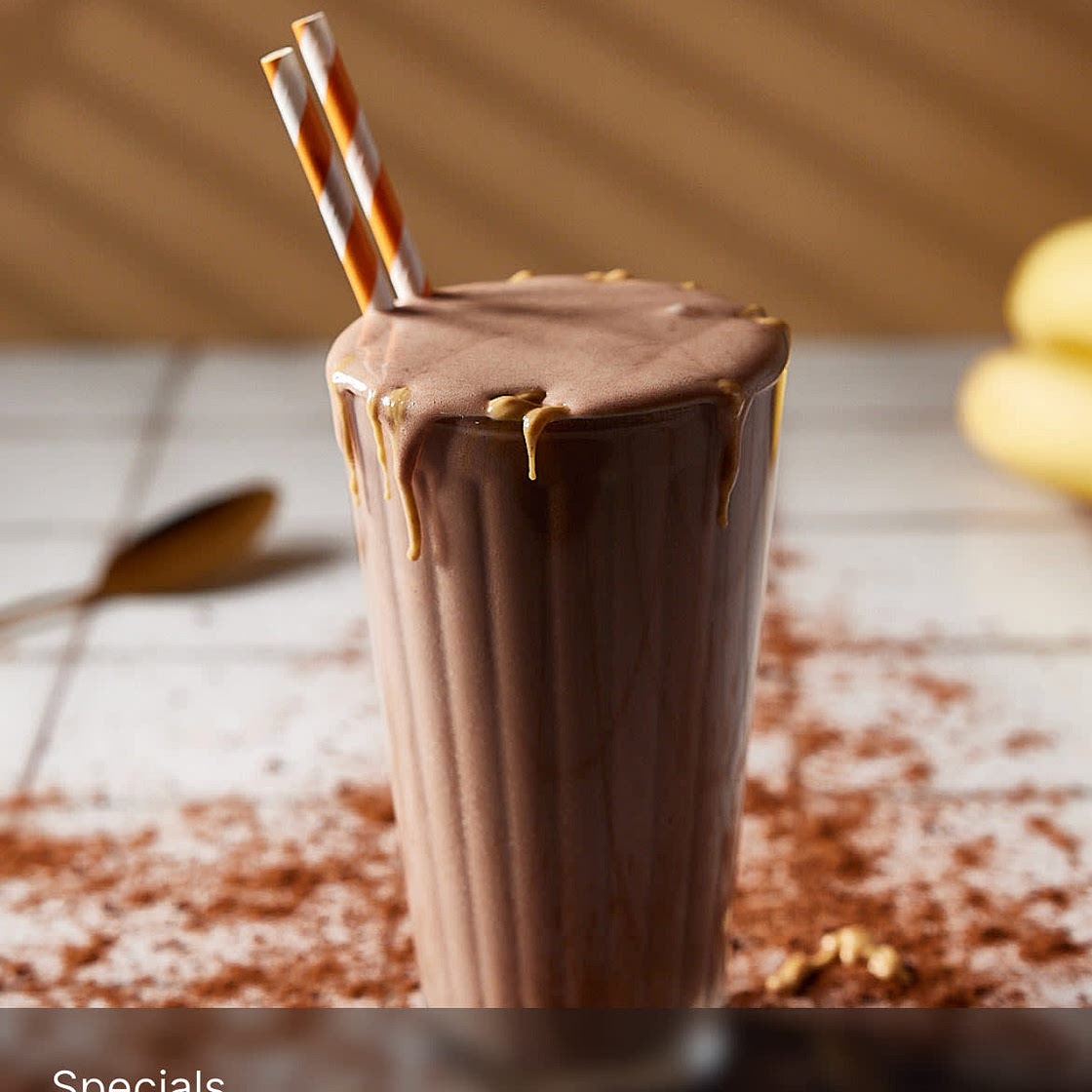 Tahini Cacao Smoothie (no veggie juice)