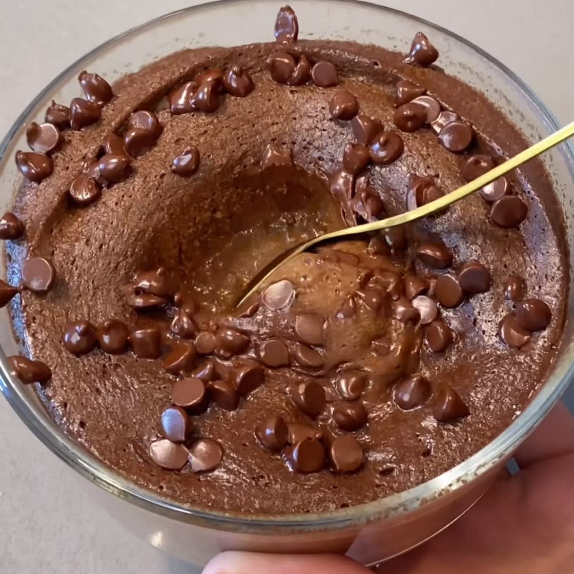 Brownie baked oats