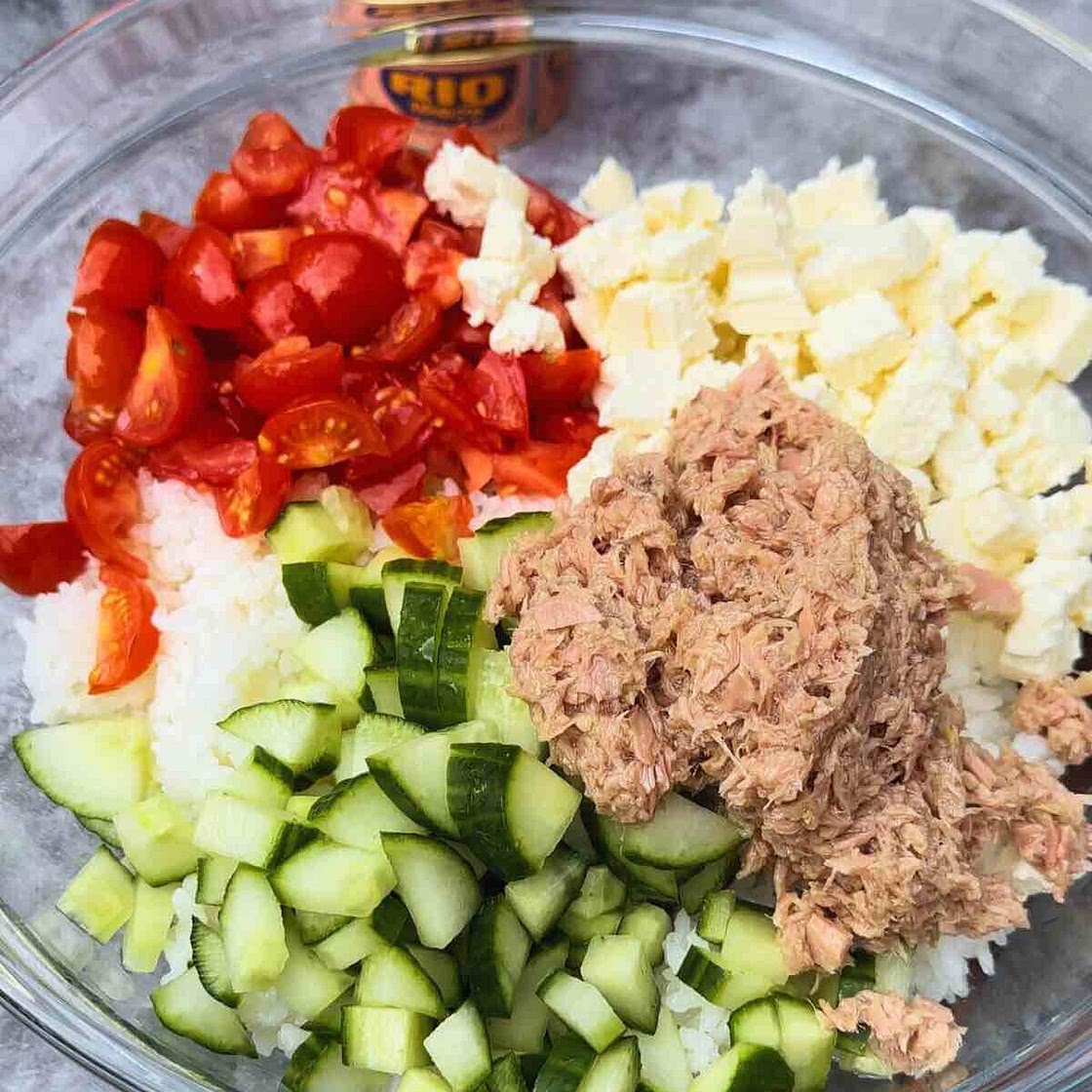 Easy Tuna Rice Salad - Join Your Life