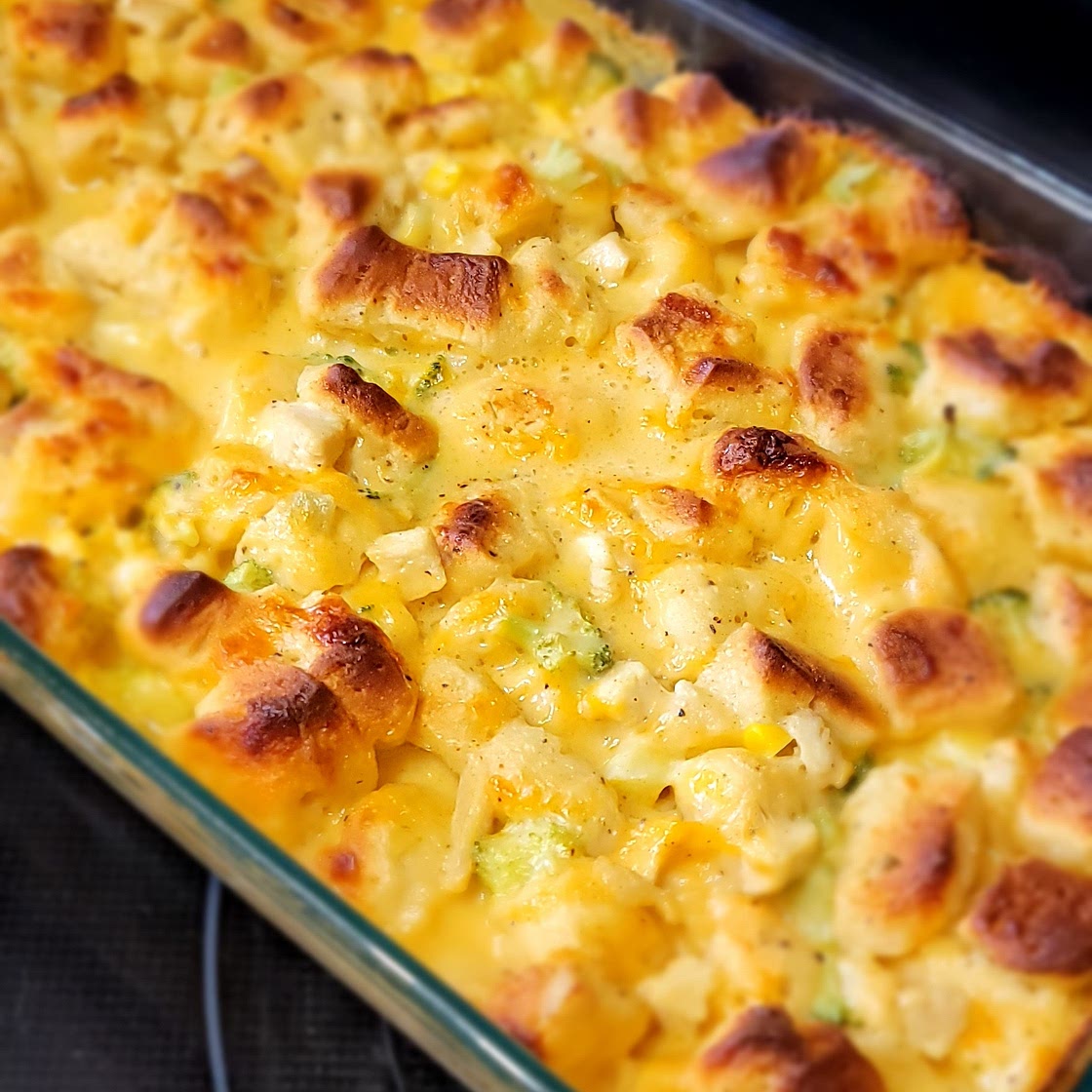 Chicken and biscuit bake