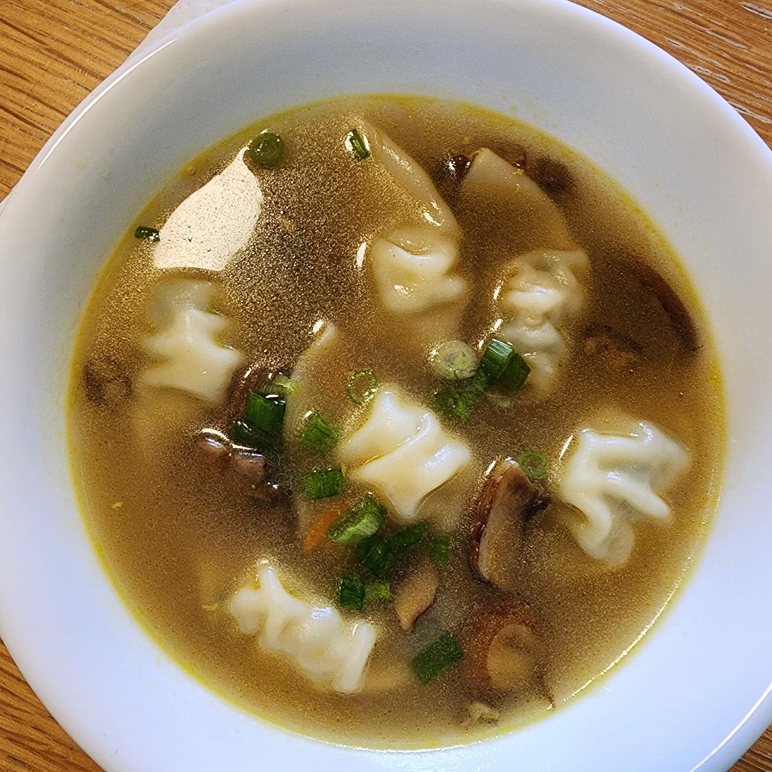 Wonton Mushroom Soup
